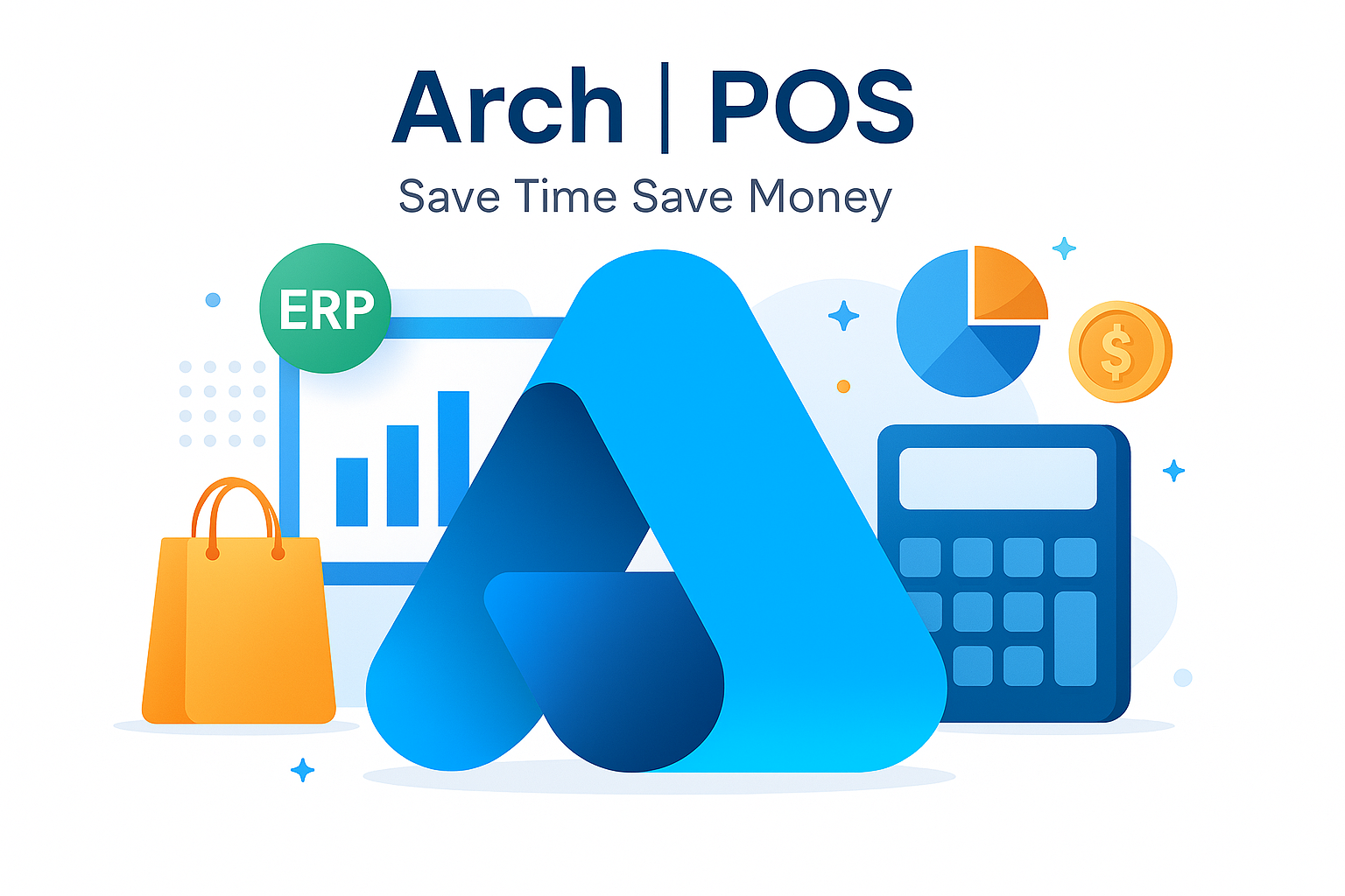 Illustration of people interacting with a large 5-star rating bar, charts, and money icons